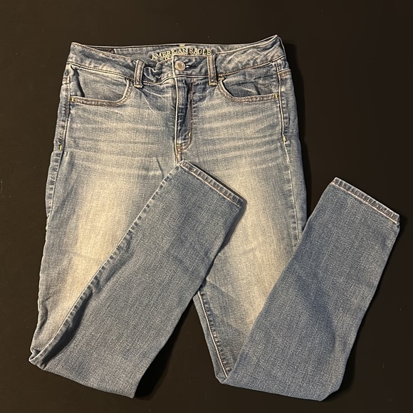 American Eagle Outfitters Hi-Rise Jegging size 10 (R) Super Stretch - Picture 4 of 4